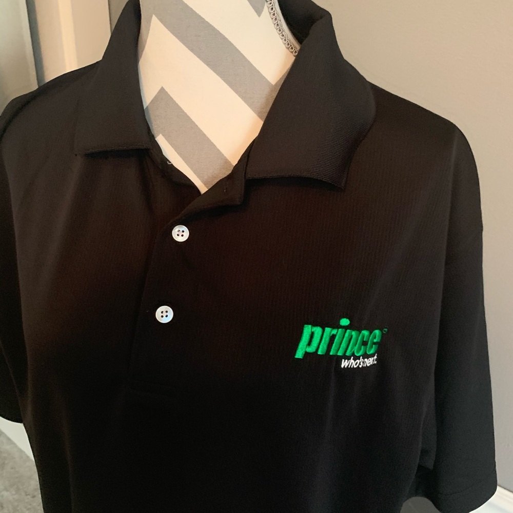 Men’s Prince Black Polo